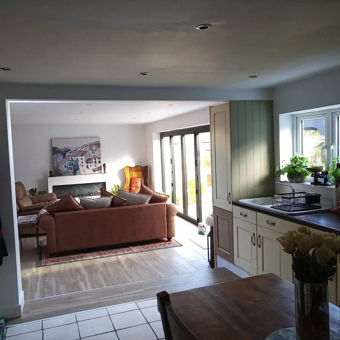 Single storey extension Stoke